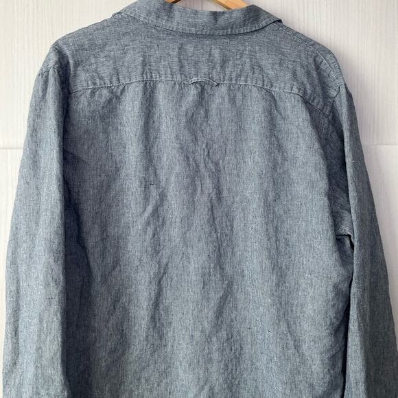 Banana republic linen blend button down - Picture 6 of 9